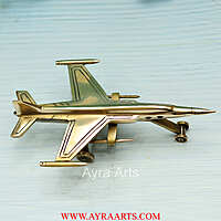 Brass Aeroplane Show Peace  - 9 Inch Lenght