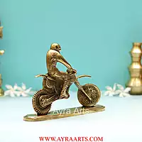 Brass Driving Bike Show Peace  - 5.8 Inch Height