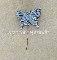 Glitter Butterfly - Gold/Silver/Red