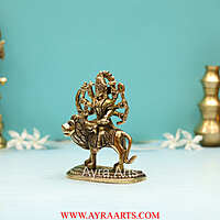 Handcrafted Goddess Durga idol - 5.5 Inch Height