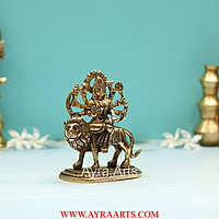 Handcrafted Goddess Durga idol - 5.5 Inch Height