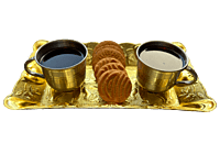 Silver coated plastic decorative plates with elephant design(Pack of 5pcs) Silver coated plastic decorative plates with elephant design(Pack of 5pcs)