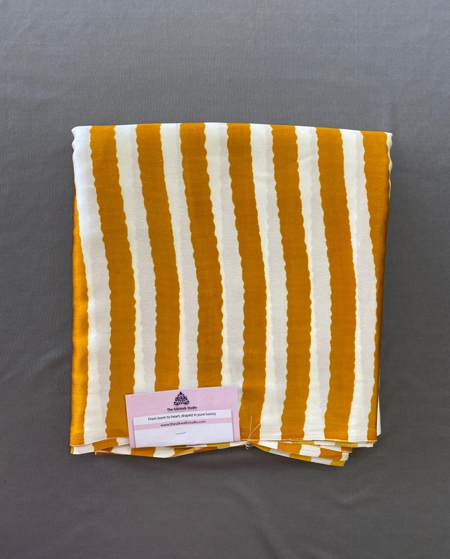 Aparna - Modal Silk Saree in Ajrakh Blouse SWS214