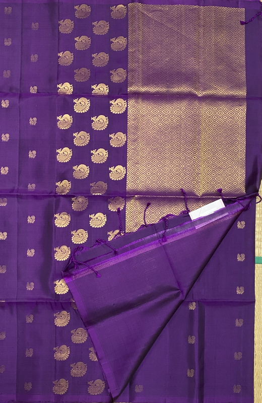 Samyuktha - Peacock butta -  24102