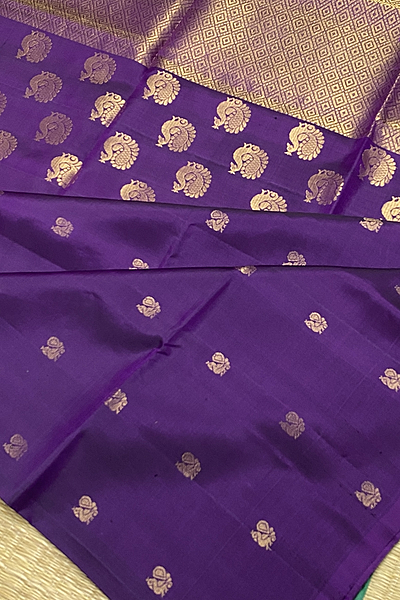 Samyuktha - Peacock butta -  24102