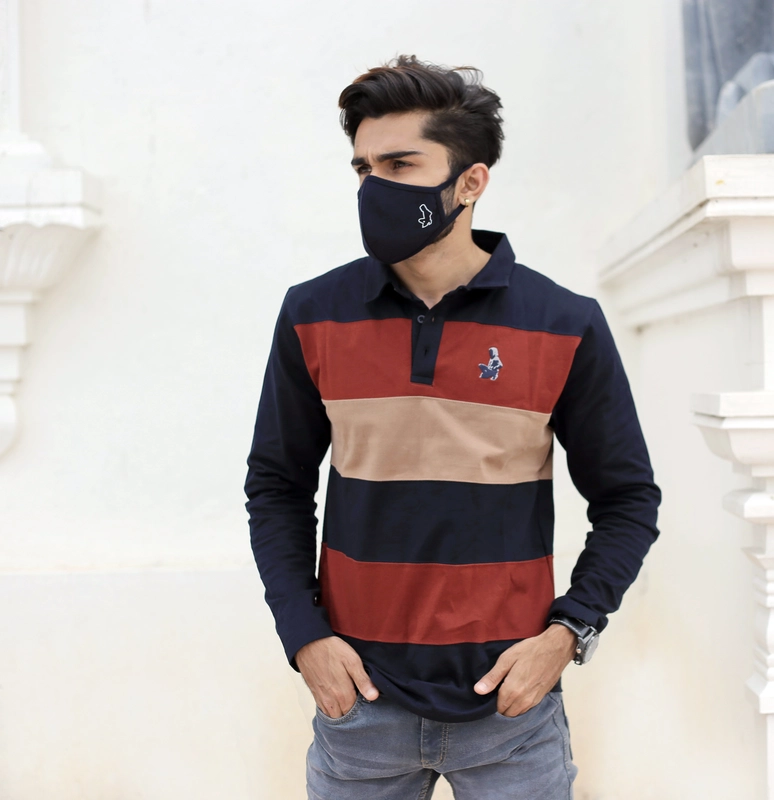 Being Winged - Color Blocked polo shirt