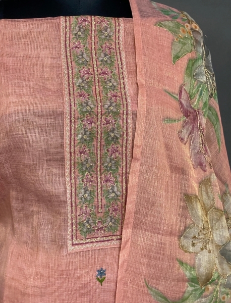 Riley - Linen Unstitched Kurti UNST27