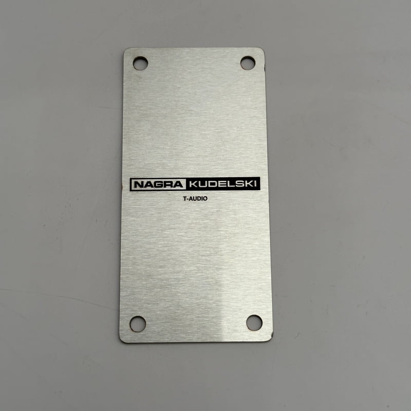 VAC - Custom Build Nameplate for Nagra T-Audio - NP-NTA VAC - Custom Build Nameplate for Nagra T-Audio - NP-NTA