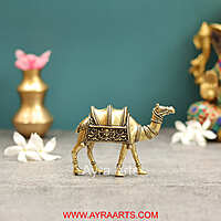 Premium Brass Camel Decor And Gifting - 3 Inch Height
