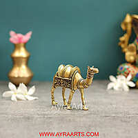 Premium Brass Camel Decor And Gifting - 3 Inch Height