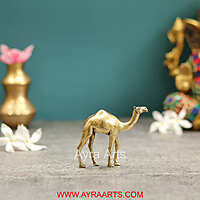 Premium Brass Camel Decor And Gifting - 2.5 Inch Height