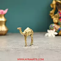 Premium Brass Camel Decor And Gifting - 2.5 Inch Height