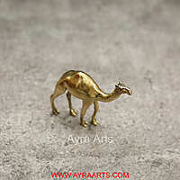 Premium Brass Camel Decor And Gifting - 2.5 Inch Height