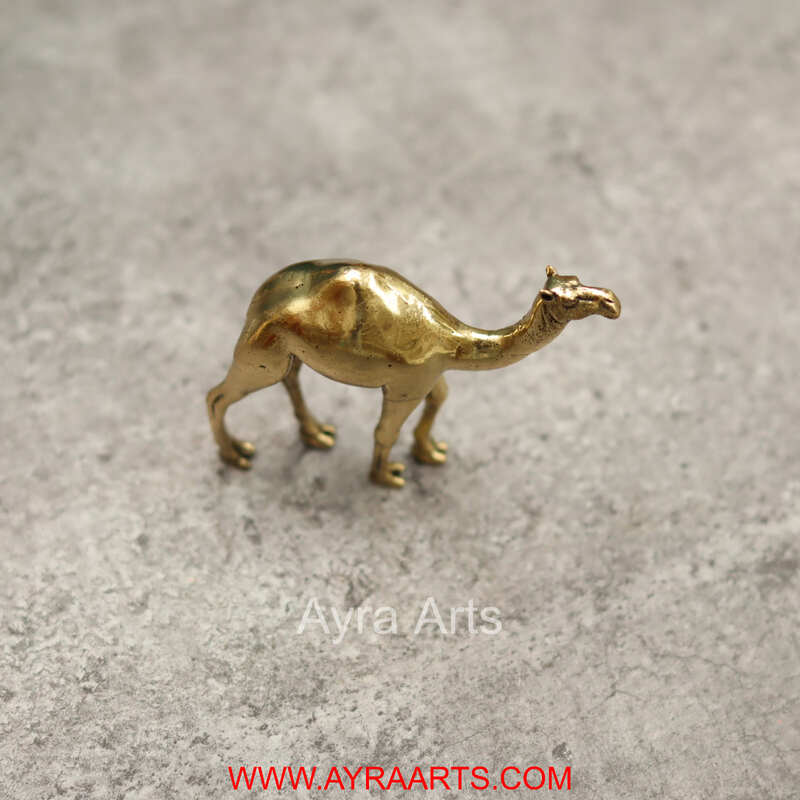 Premium Brass Camel Decor And Gifting - 2.5 Inch Height