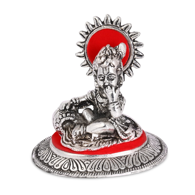 Bal Krishna Silver 11*12*10CM Bal Krishna Silver 11*12*10CM