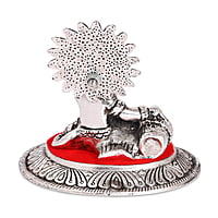 Bal Krishna Silver 11*12*10CM Bal Krishna Silver 11*12*10CM