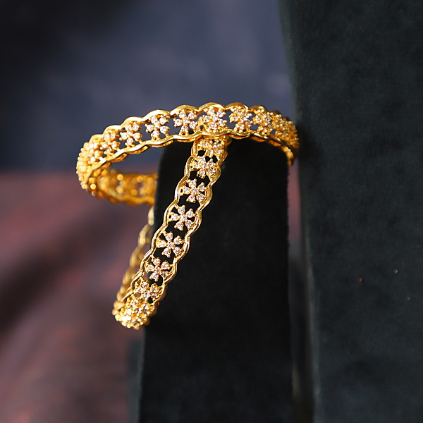 AD and Rubi Stone Bangle