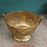 Premium Brass Pula Butti For Indian Wedding And Special Occasions - 12 Inch Lenght