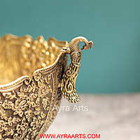 Premium Brass Pula Butti For Indian Wedding And Special Occasions - 12 Inch Lenght