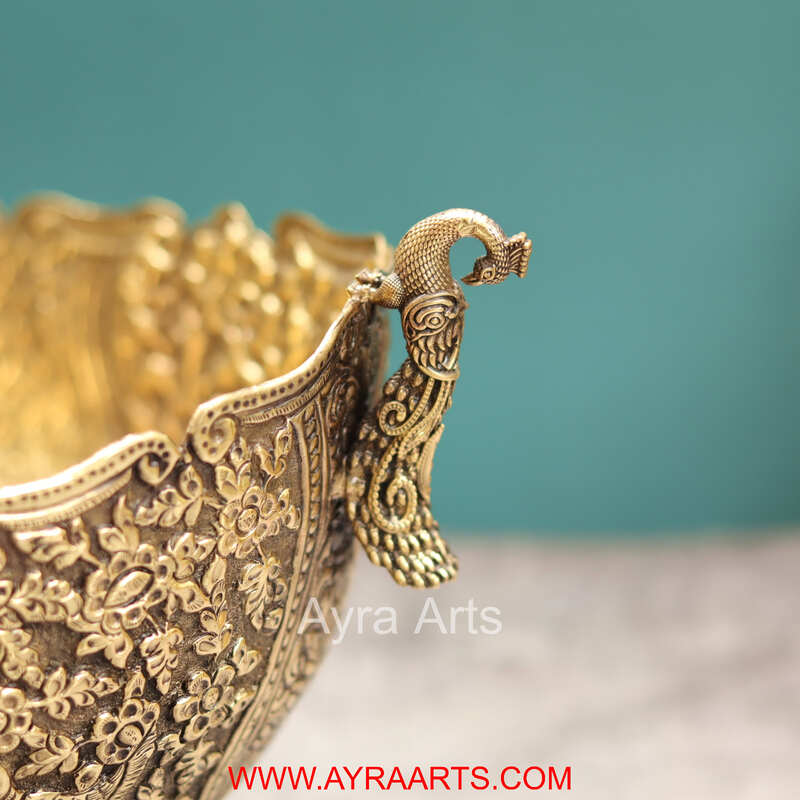 Premium Brass Pula Butti For Indian Wedding And Special Occasions - 12 Inch Lenght
