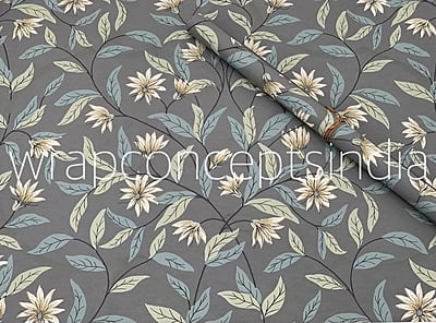 Dainty Blossoms - Grey