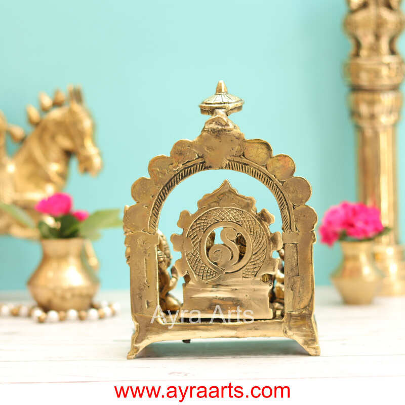 Brass Ram Darbar - 7 Inch Height