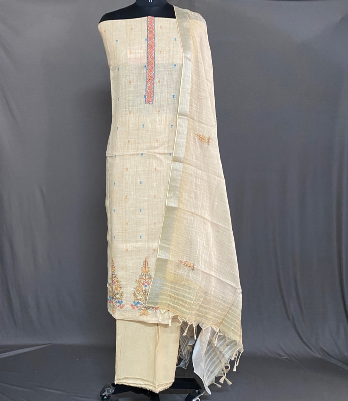 Riley - Linen Cotton 3 Piece Kurtis UNST30