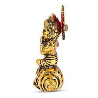 Shankh Krishna Gold 9*11*4CM Shankh Krishna Gold 9*11*4CM