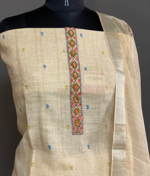 Riley - Linen Cotton 3 Piece Kurtis UNST30