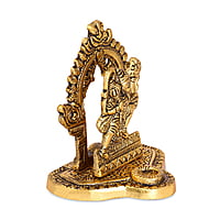 Hanuman Gold Incense Stick Holder 8*9*6 CM