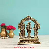 Brass Ram Darbar - 5.5 Inch Height