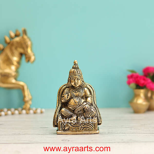 Brass Kuber Idol - 4.5 Inch Height
