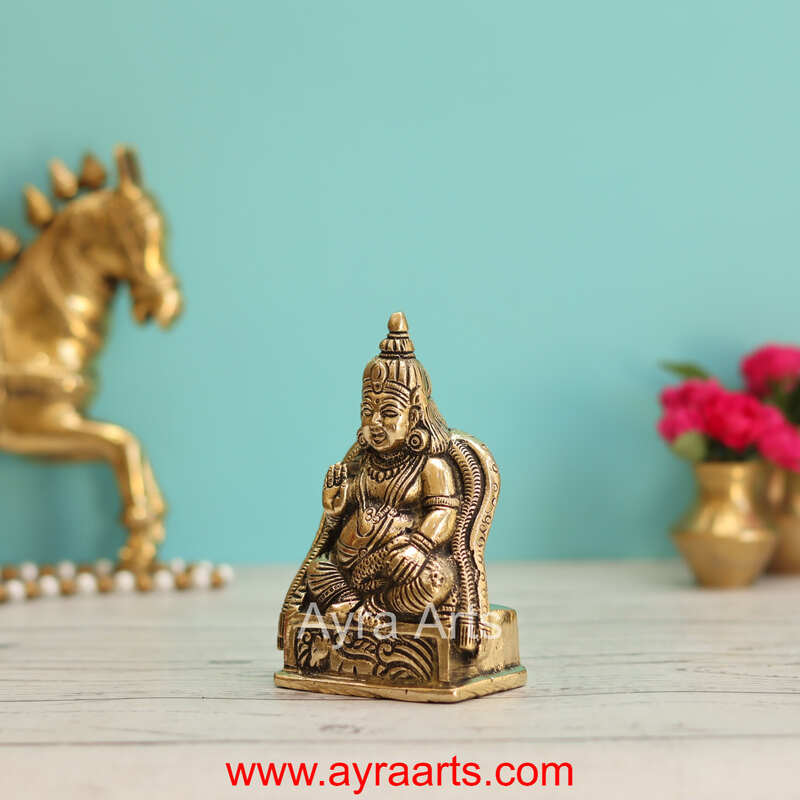 Brass Kuber Idol - 4.5 Inch Height
