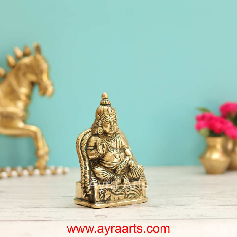 Brass Kuber Idol - 4.5 Inch Height