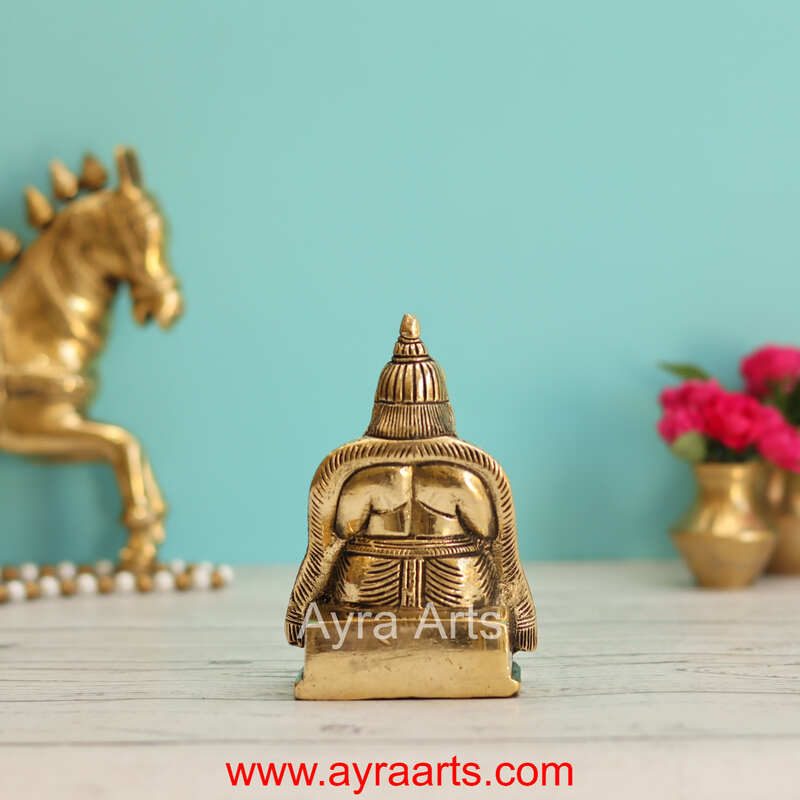 Brass Kuber Idol - 4.5 Inch Height