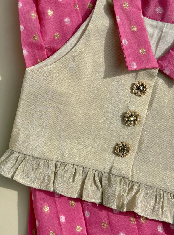 Rose Ruffle Skirt Set