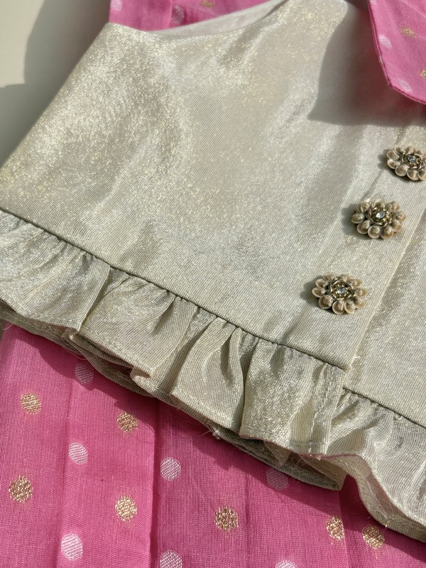 Rose Ruffle Skirt Set