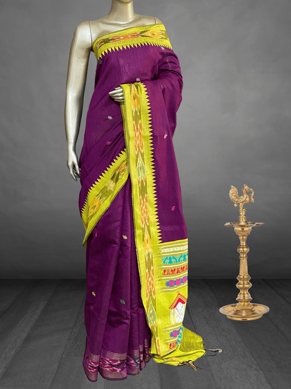 Parvathi - The Dolabedi Pure Raw Silk Saree 18915
