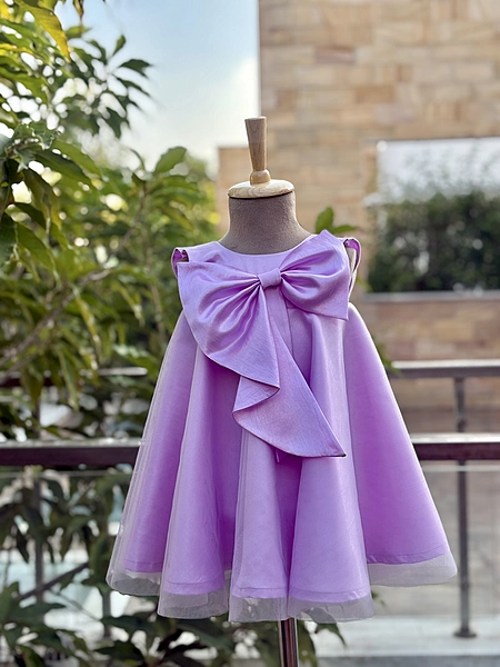 Lilac Bow Charm Gown