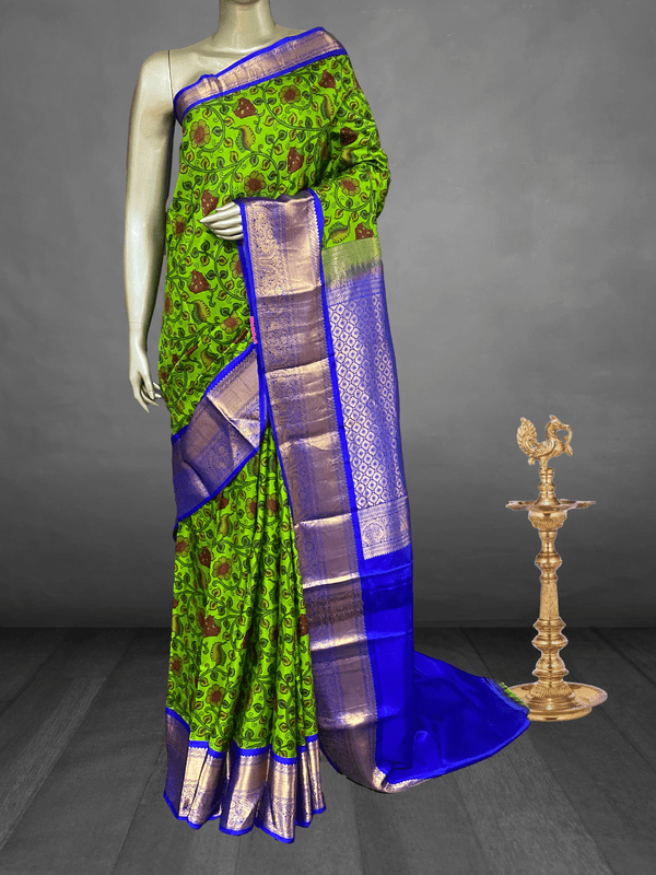 Soundarya -The Pure Silk Saree in Korvai Border 17060