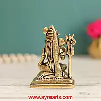 Brass Shiva Idol - 3 Inch Height