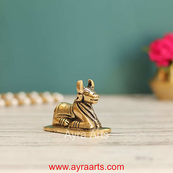 Brass Nandi - 1.8 Inch Height