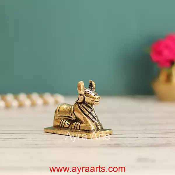 Brass Nandi - 1.8 Inch Height