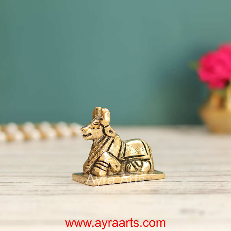 Brass Nandi - 1.8 Inch Height
