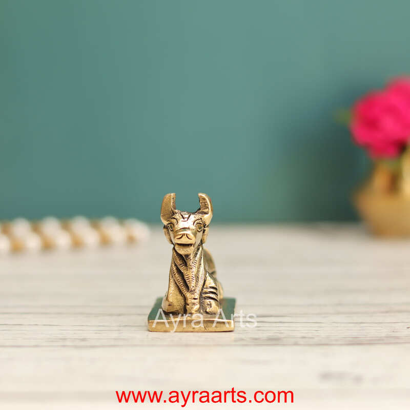 Brass Nandi - 1.8 Inch Height