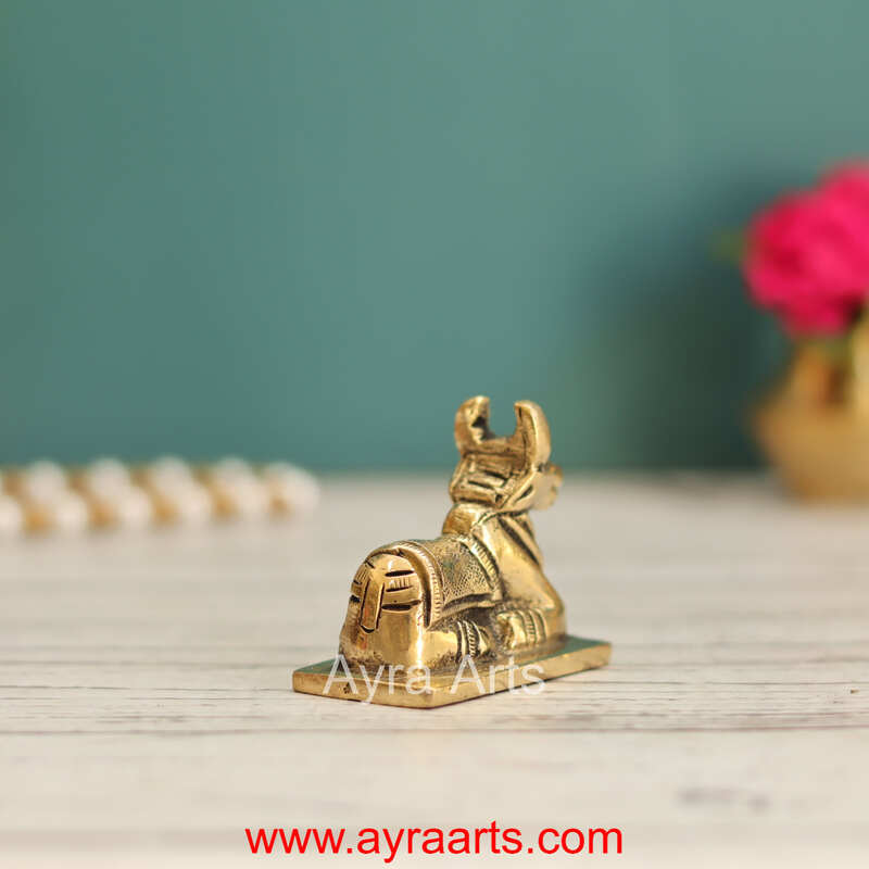 Brass Nandi - 1.8 Inch Height