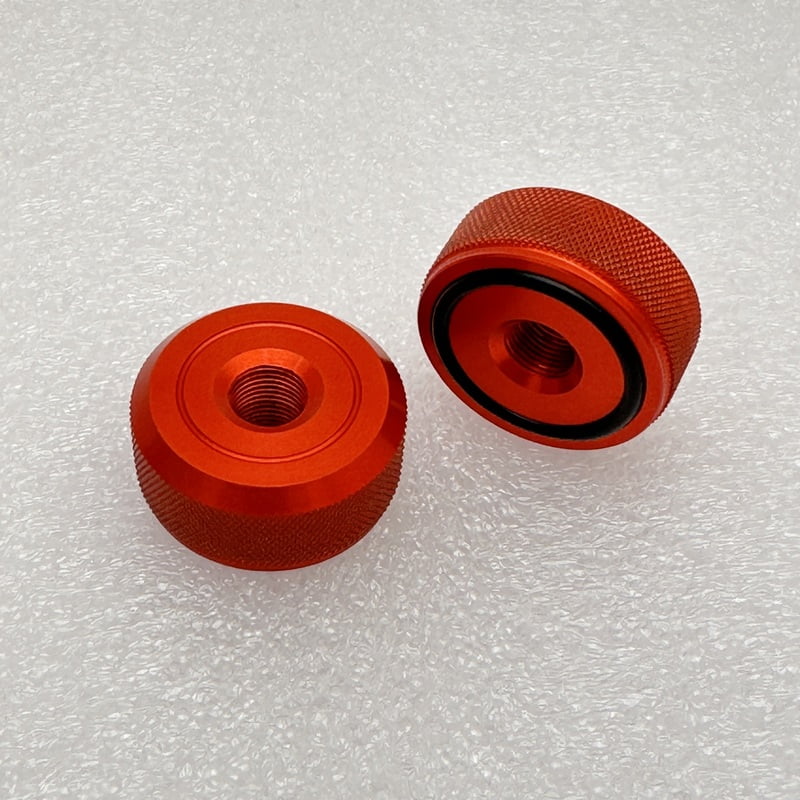 VAC - Reel Holding Thumb Nut for Nagra Portable Tape Recorders - Red - NG-RHTN-RD VAC - Reel Holding Thumb Nut for Nagra Portable Tape Recorders - Red - NG-RHTN-RD