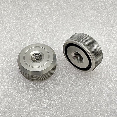VAC - Reel Holding Thumb Nut for Nagra Portable Tape Recorders - Silver - NG-RHTN-SL VAC - Reel Holding Thumb Nut for Nagra Portable Tape Recorders - Silver - NG-RHTN-SL