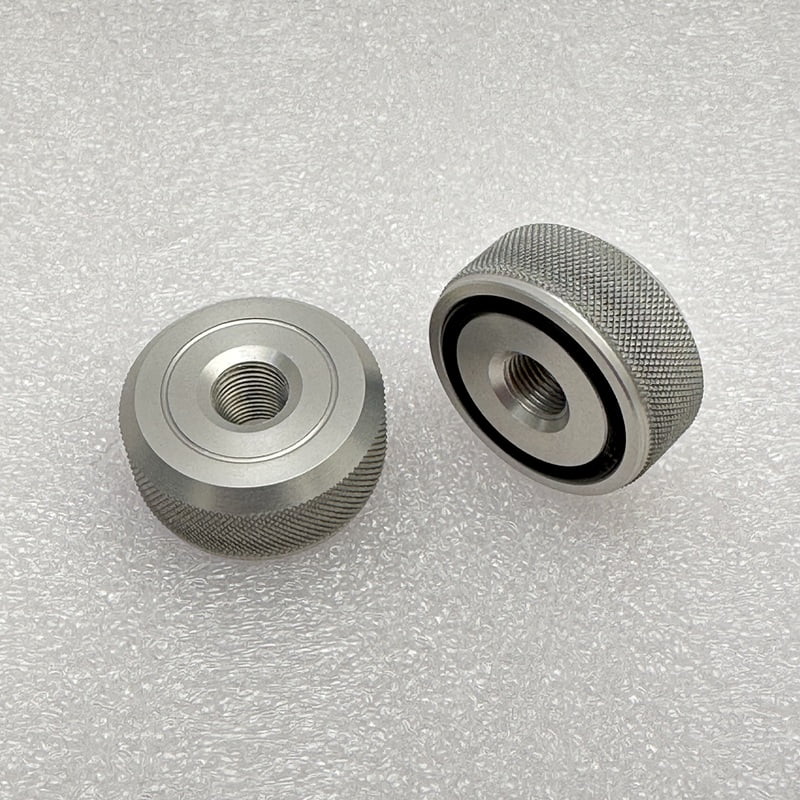 VAC - Reel Holding Thumb Nut for Nagra Portable Tape Recorders - Silver - NG-RHTN-SL VAC - Reel Holding Thumb Nut for Nagra Portable Tape Recorders - Silver - NG-RHTN-SL