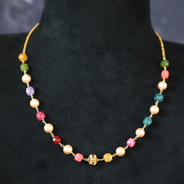 MULTI COLOR BEAD CHAIN